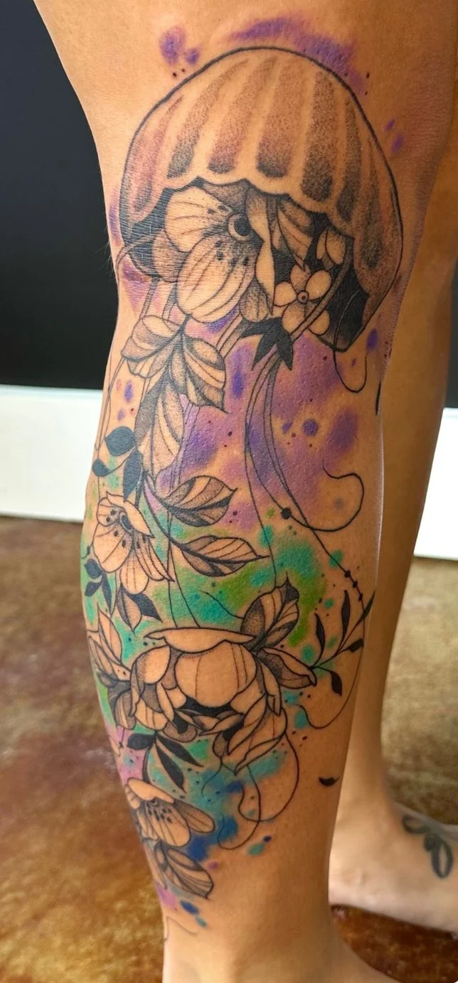 Black & Grey tattoo by Anthony (Buddha) Boudreaux - Cursed Ink Society artistry