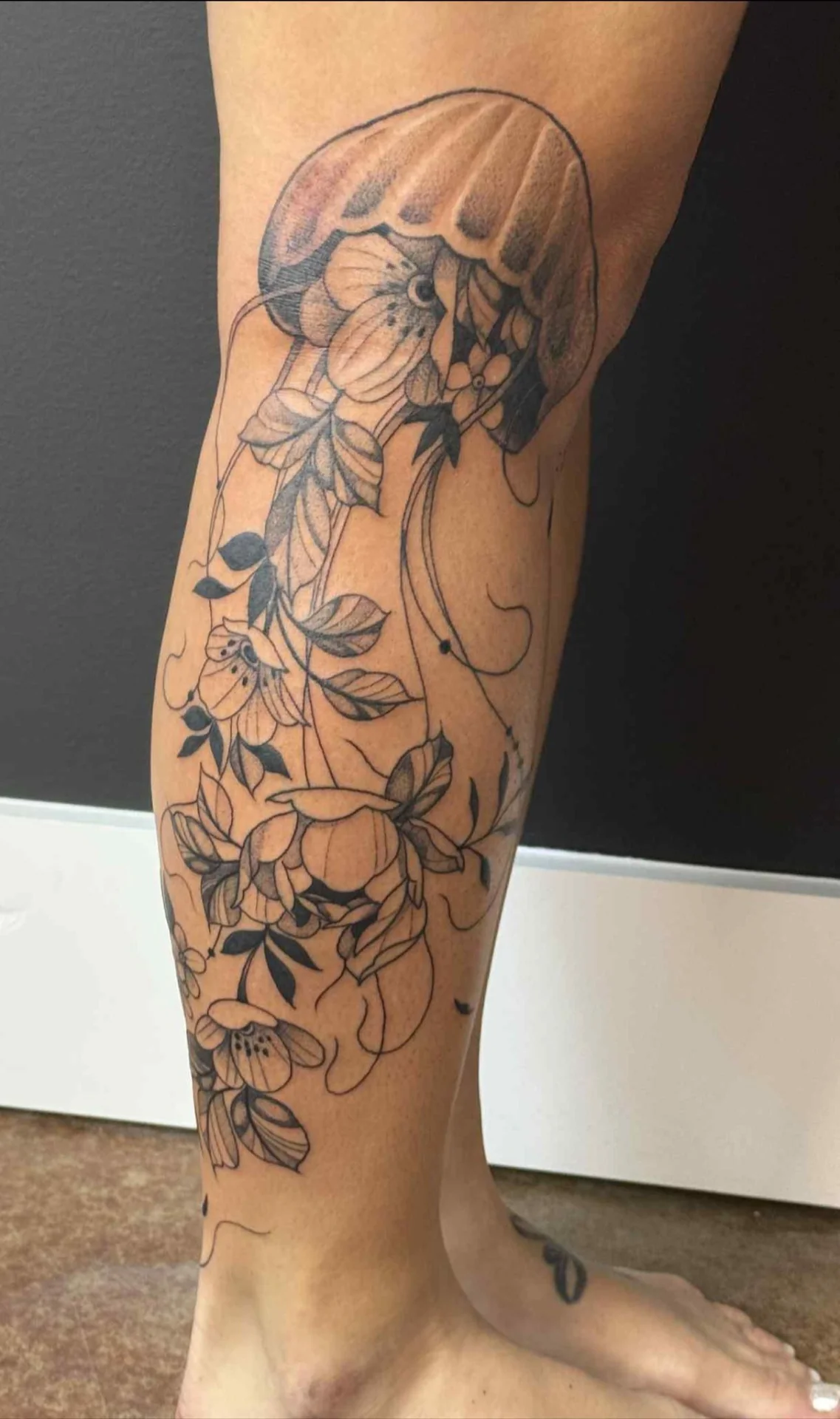 Black & Grey tattoo by Anthony (Buddha) Boudreaux - Cursed Ink Society artistry