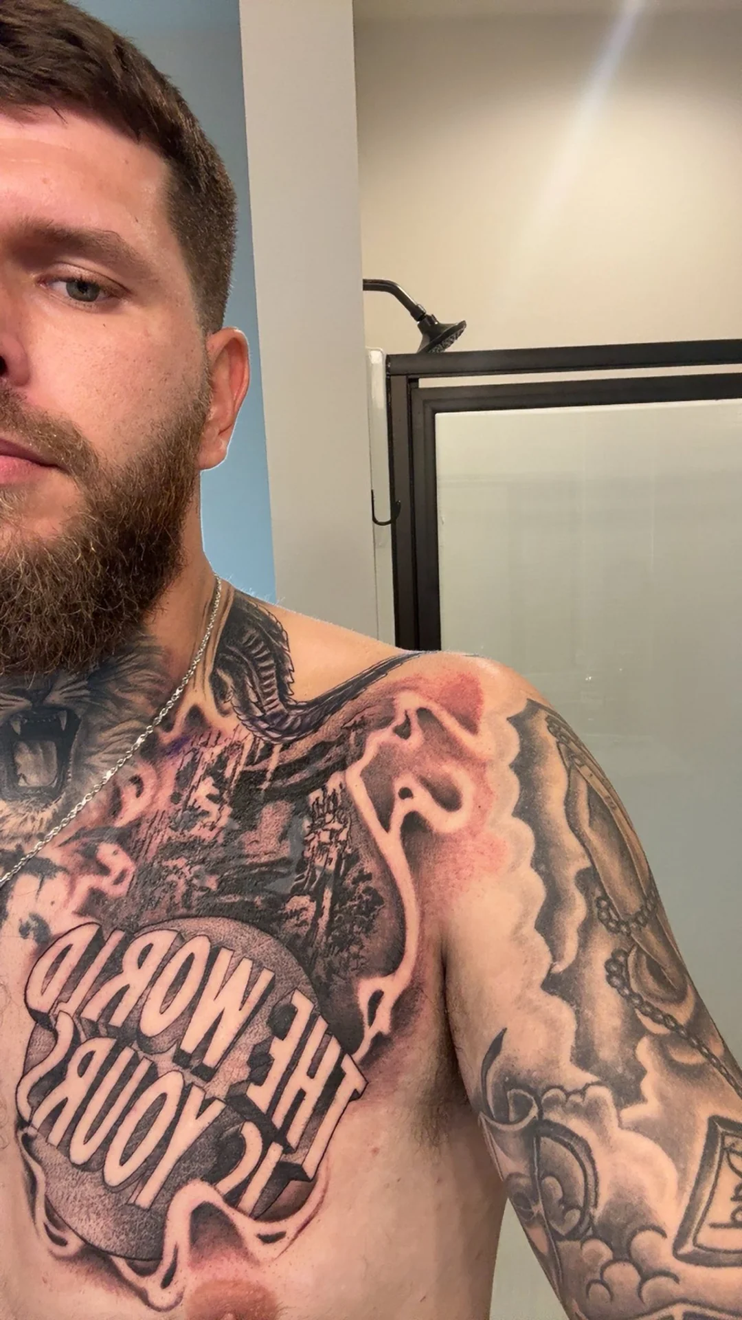 Black & Grey tattoo by Anthony (Buddha) Boudreaux - Cursed Ink Society artistry