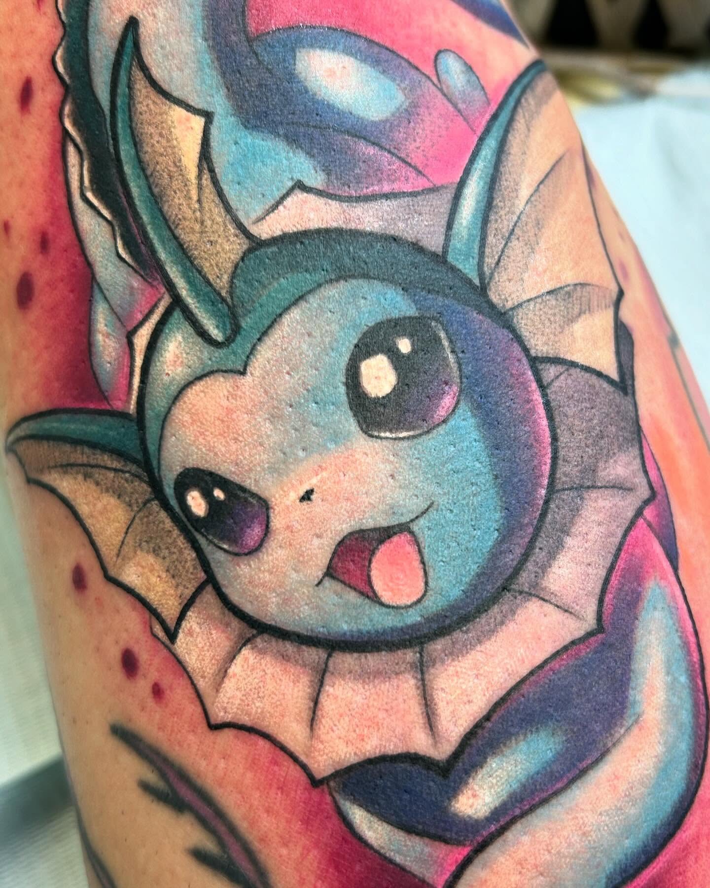 Manga tattoo by Cody Crochet - Cursed Ink Society artistry