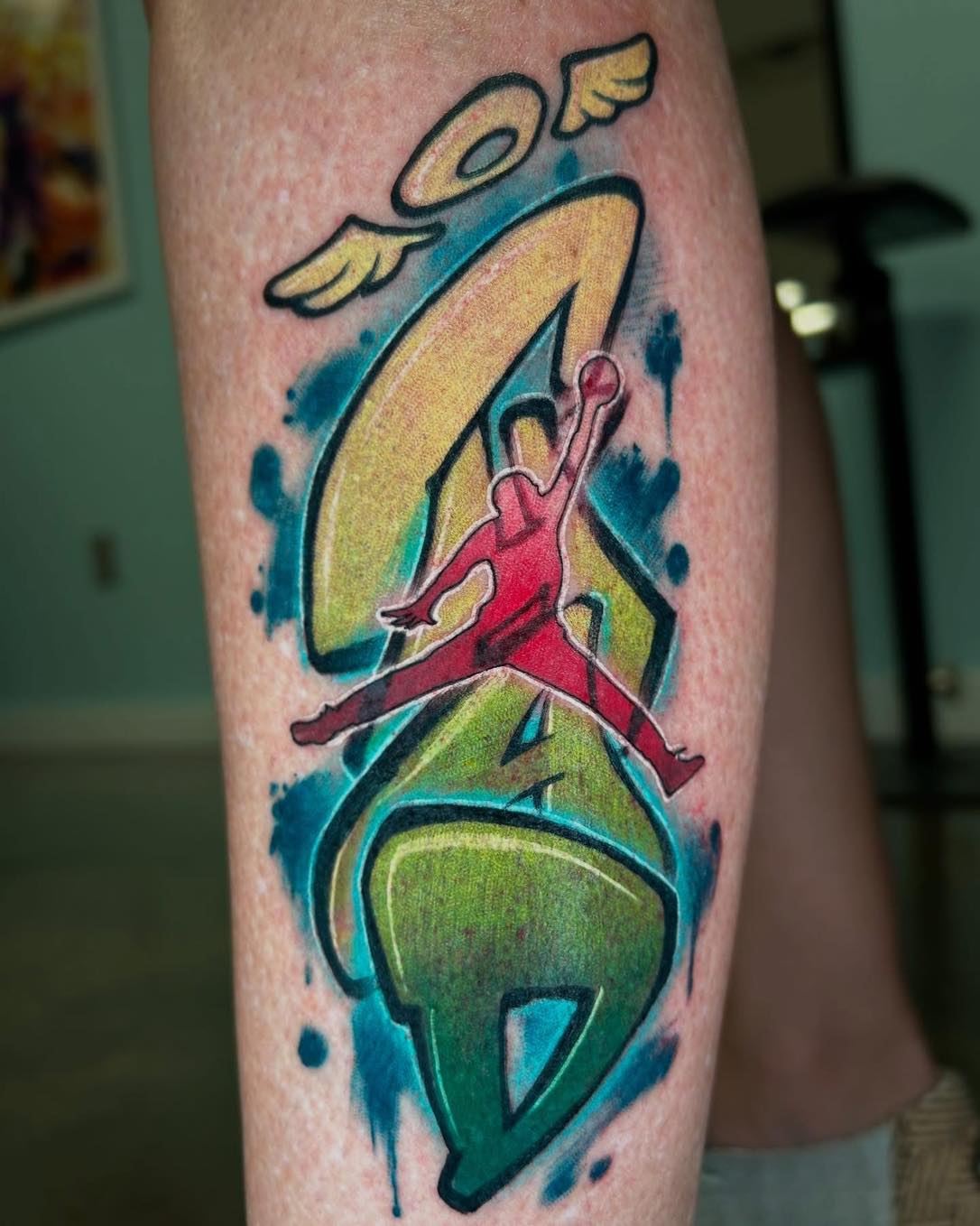 Manga tattoo by Cody Crochet - Cursed Ink Society artistry