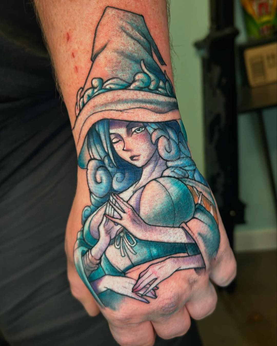 Manga tattoo by Cody Crochet - Cursed Ink Society artistry