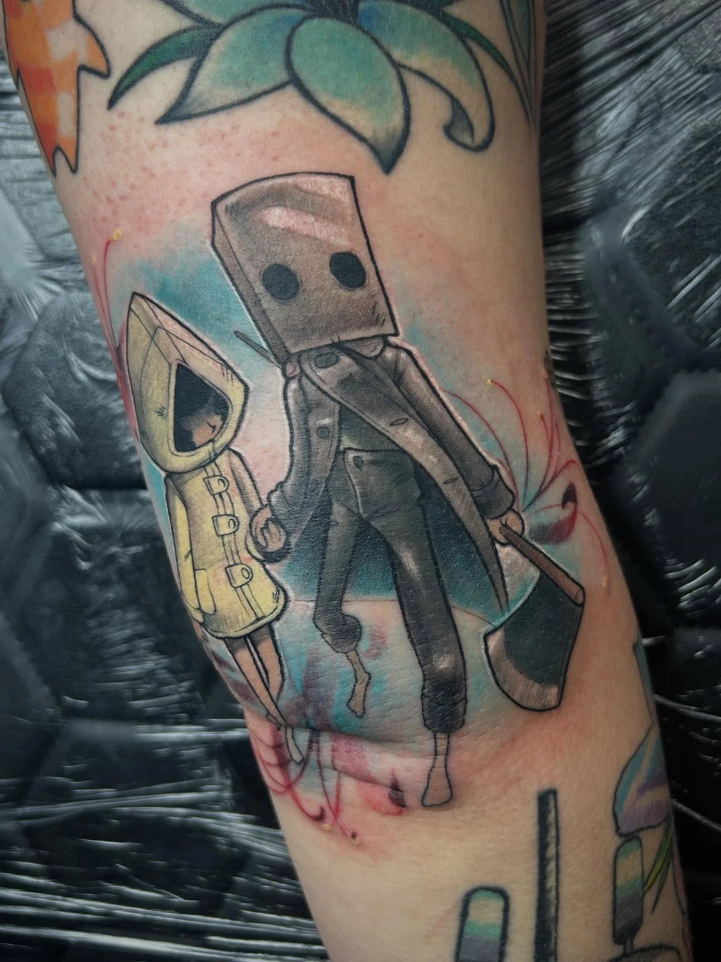 Manga tattoo by Cody Crochet - Cursed Ink Society artistry