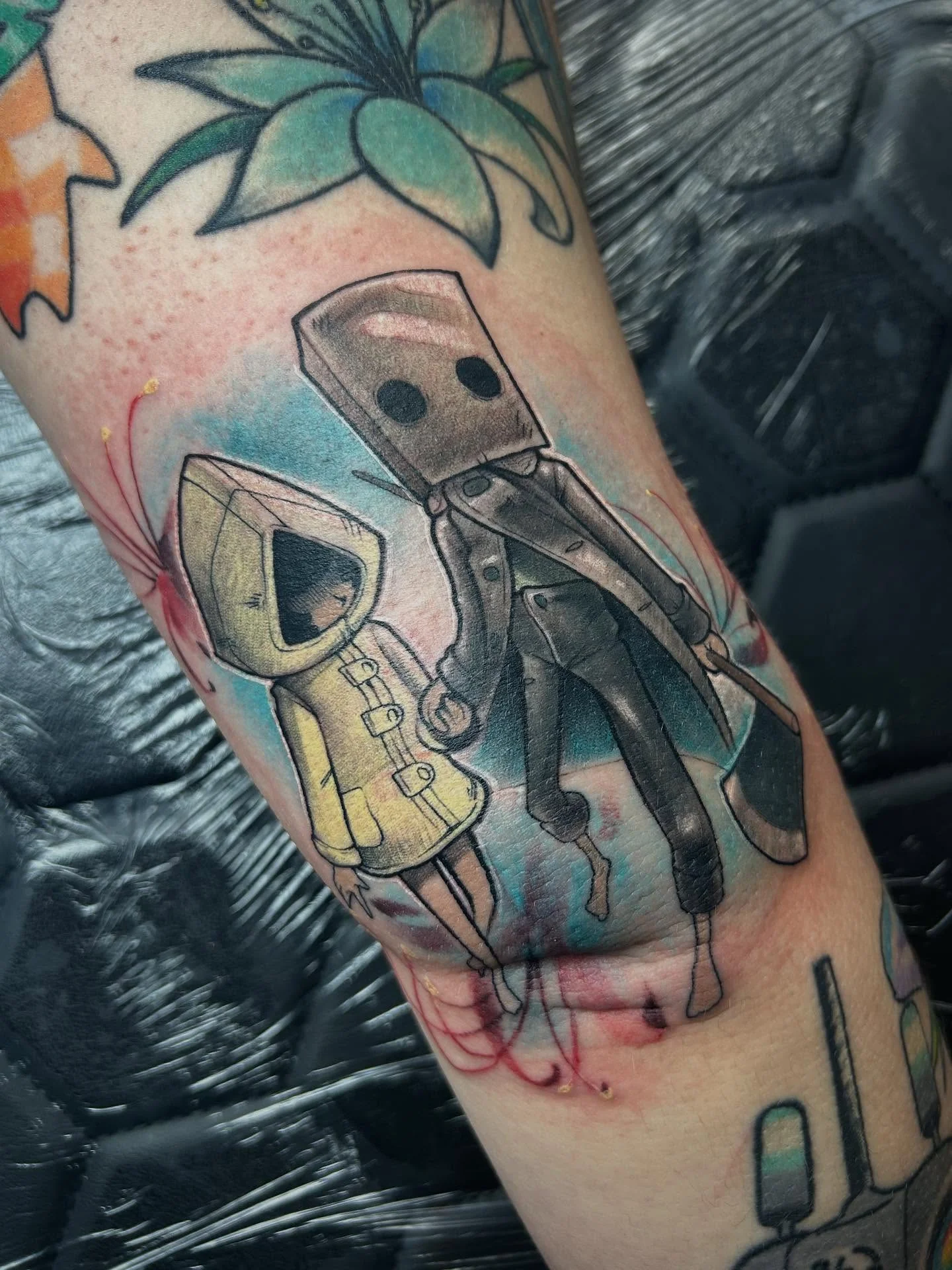 Manga tattoo by Cody Crochet - Cursed Ink Society artistry