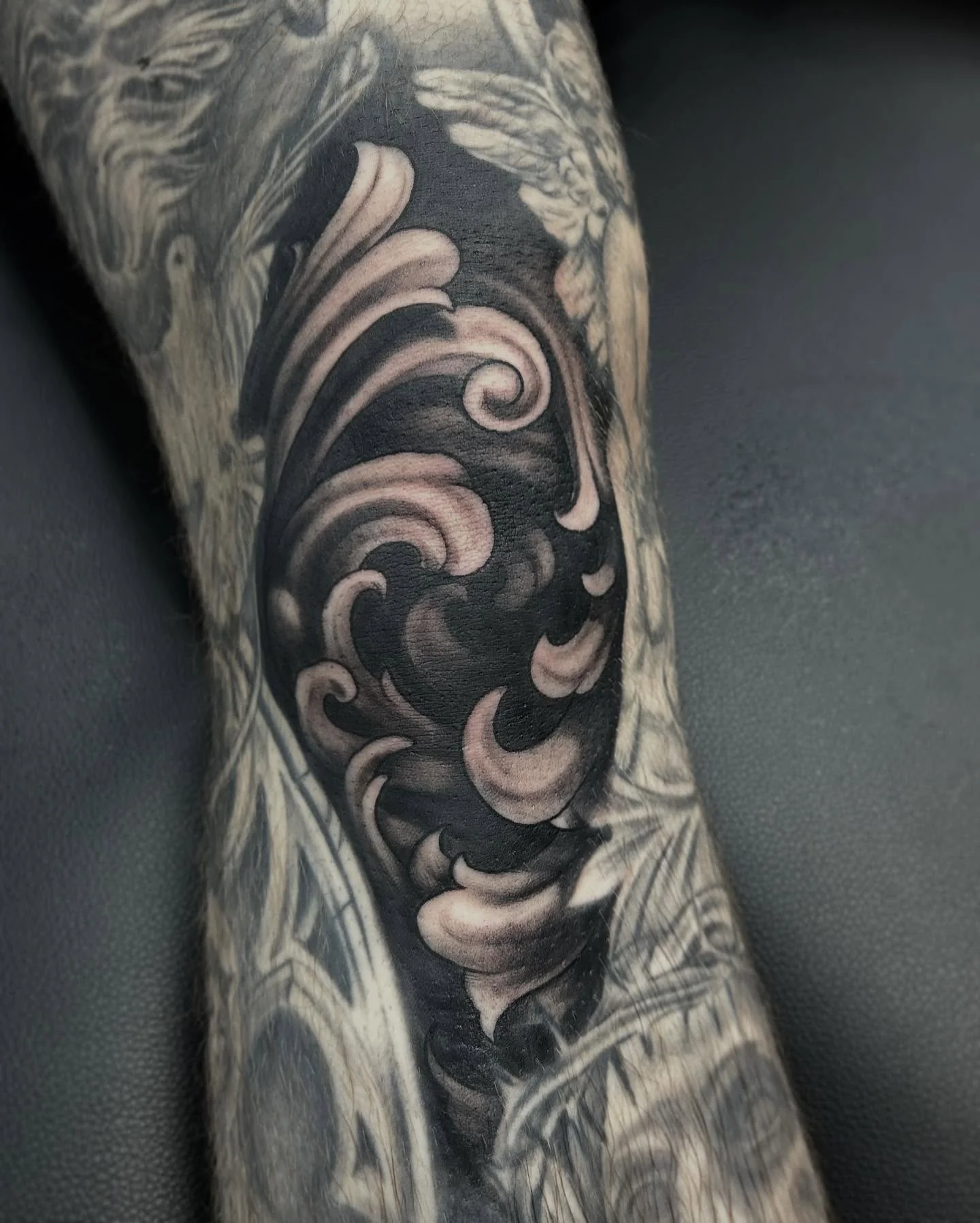 Manga tattoo by Cody Crochet - Cursed Ink Society artistry