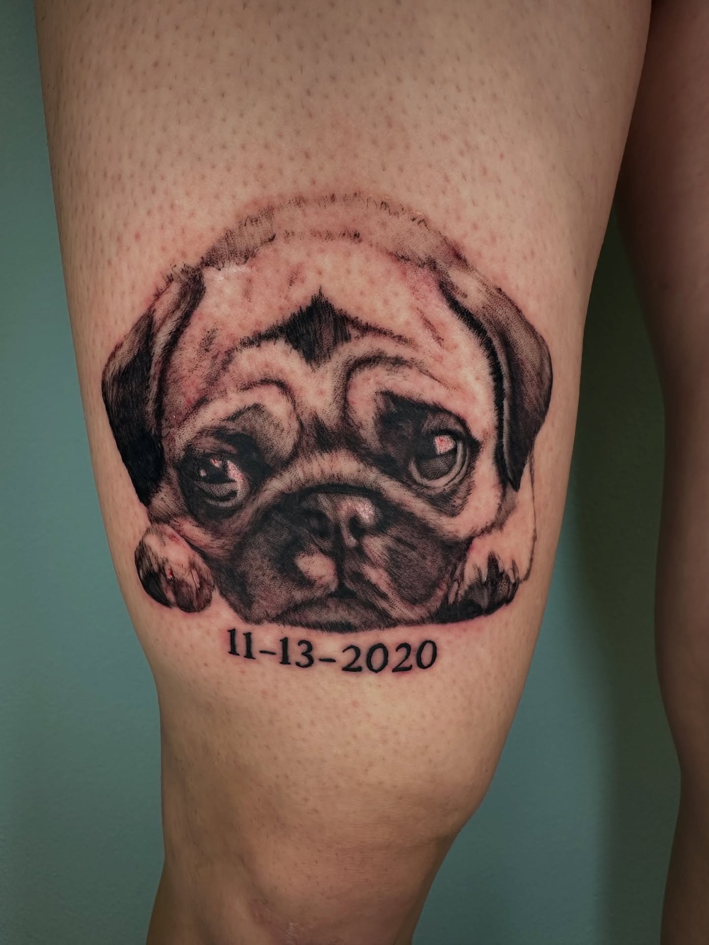 Anime Character Work tattoo by Trent - Cursed Ink Society artistry